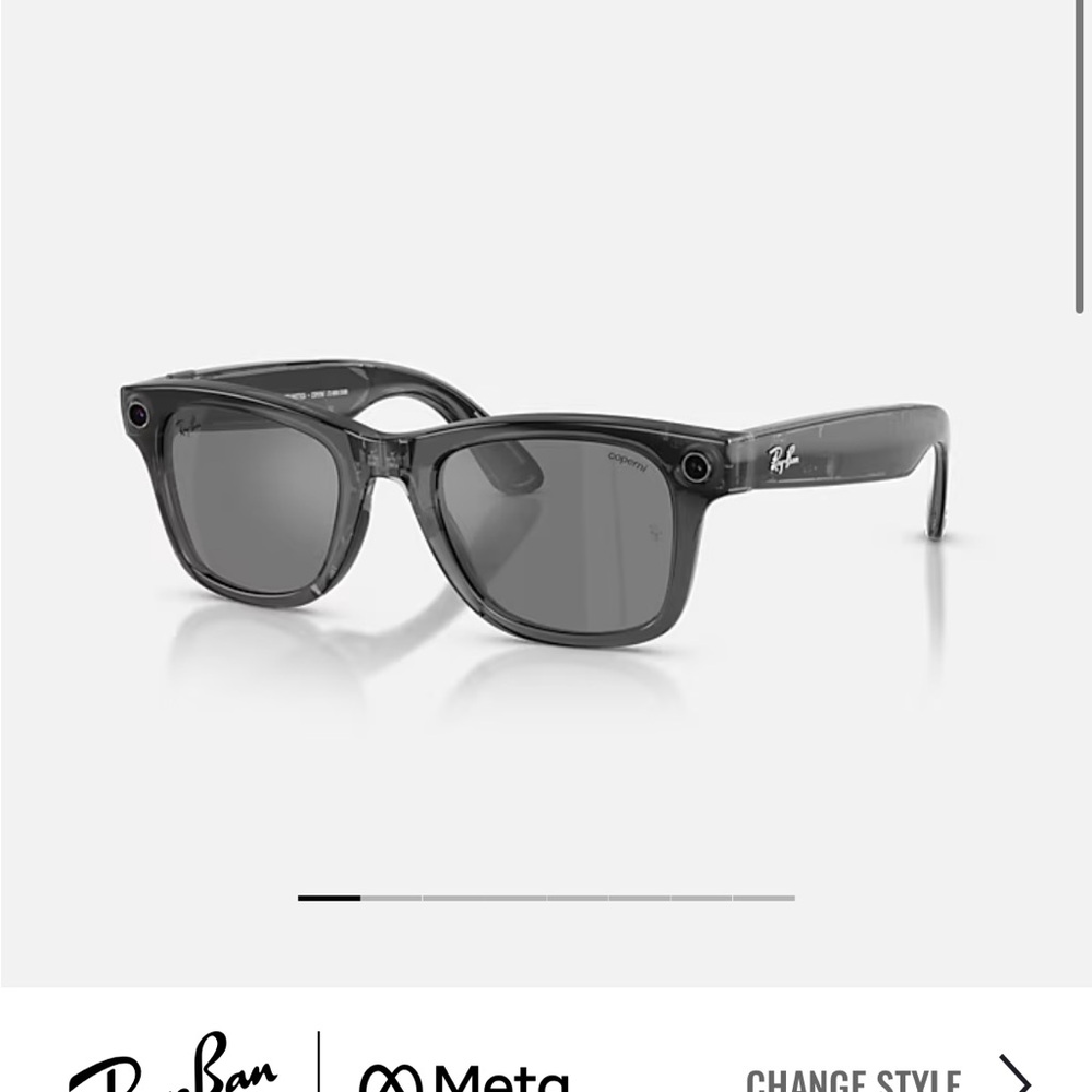 Meta Rayban x COPERNI smart sunglasses